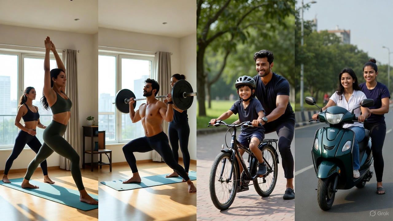 Private Physical Training - Yoga, Fitness, Dance, Cycling in Mumbai